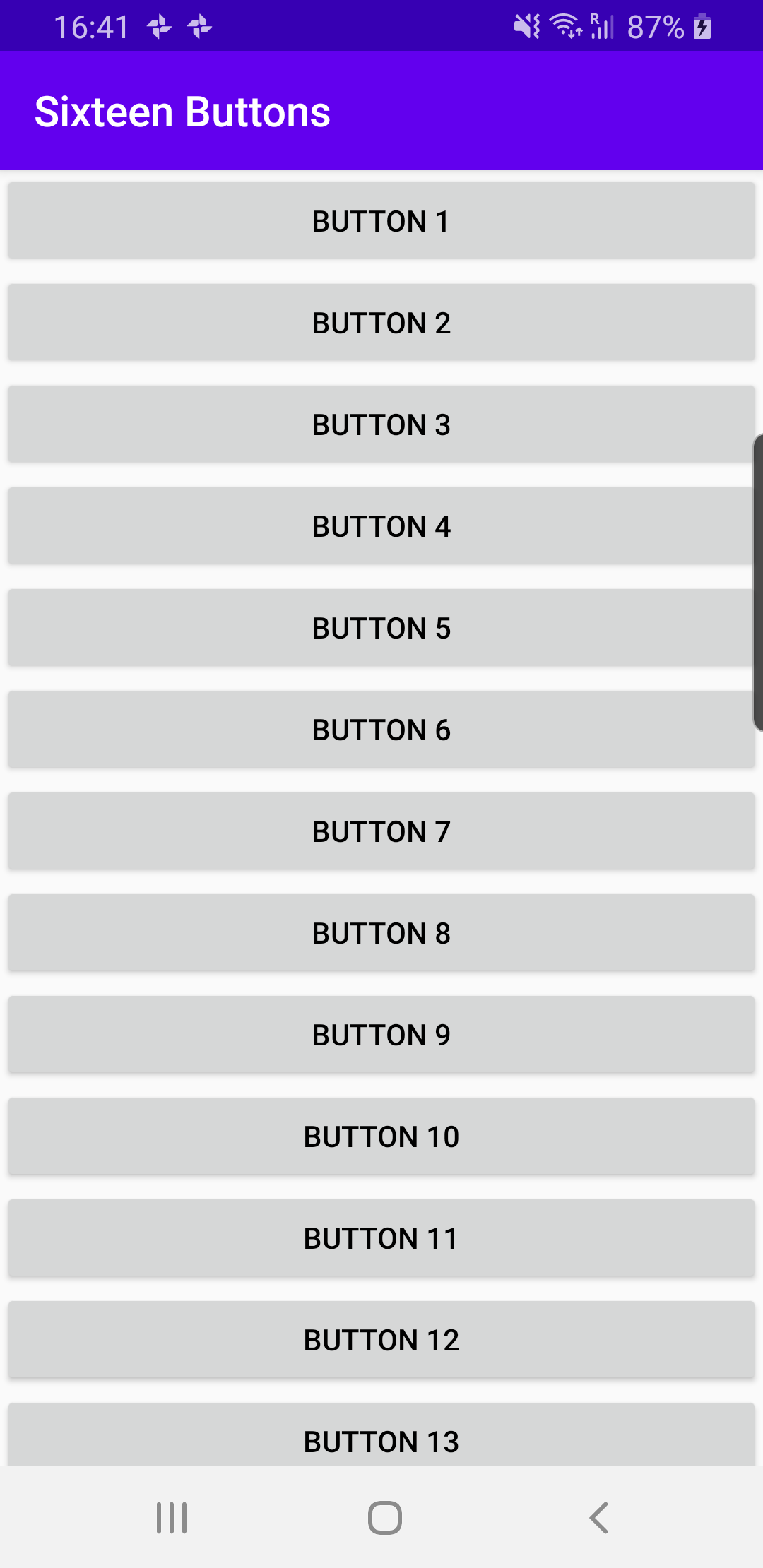 16 Buttons